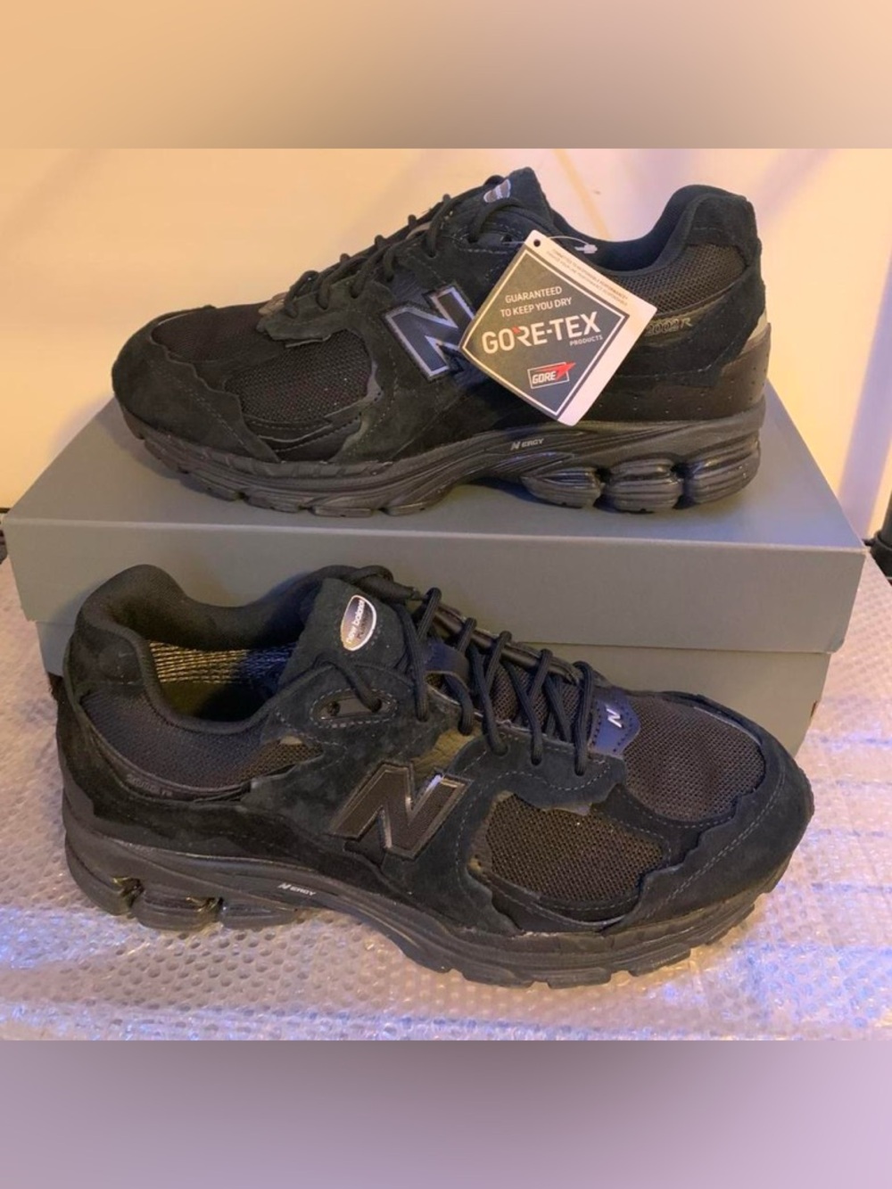 New Balance 2002R Protection Pack - Black U2002DXB - Men’s Size 14